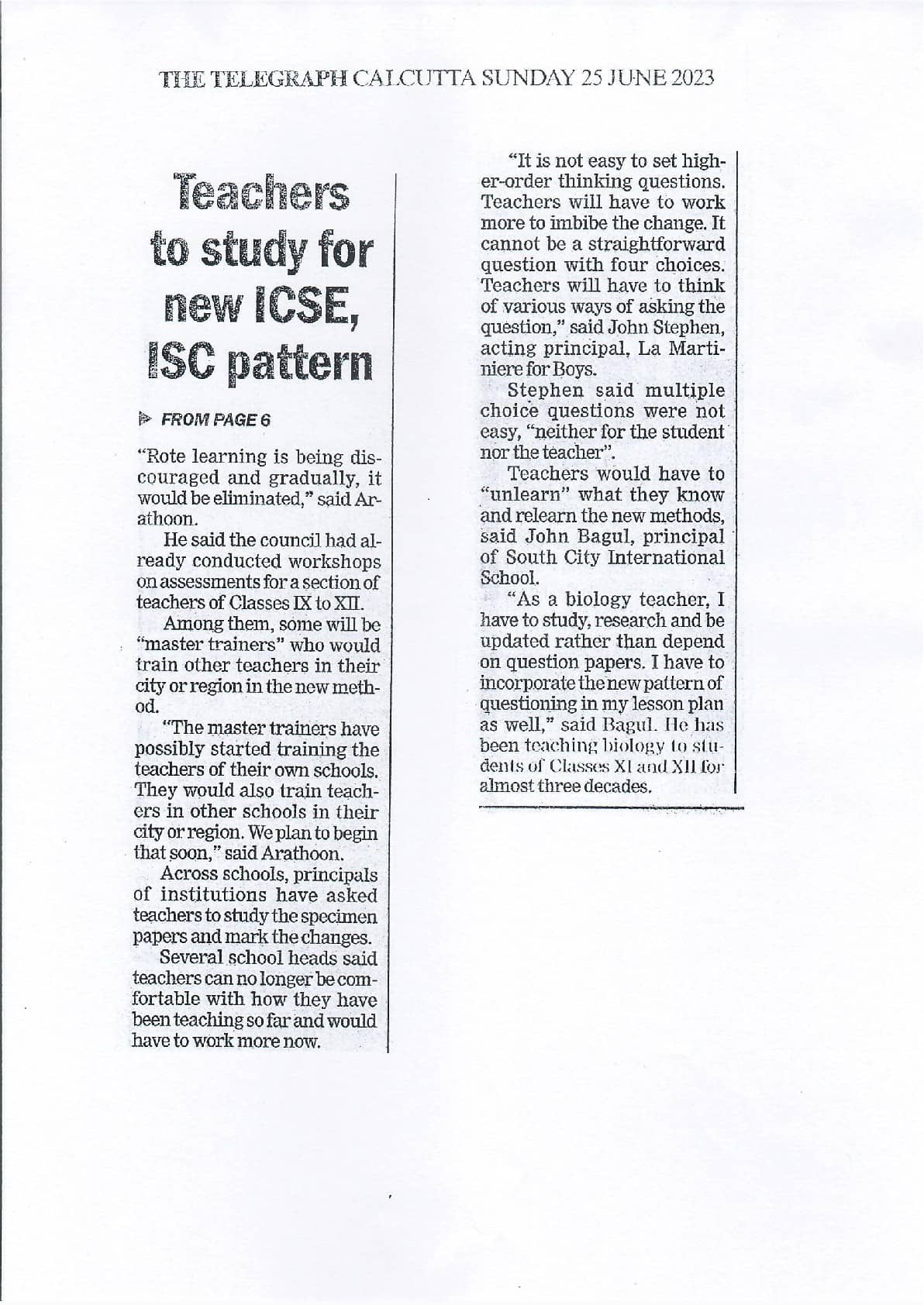 ICSE & ISC Council Head Mandates New Specimen Papers to Prepare Teachers for Updated Exam Pattern