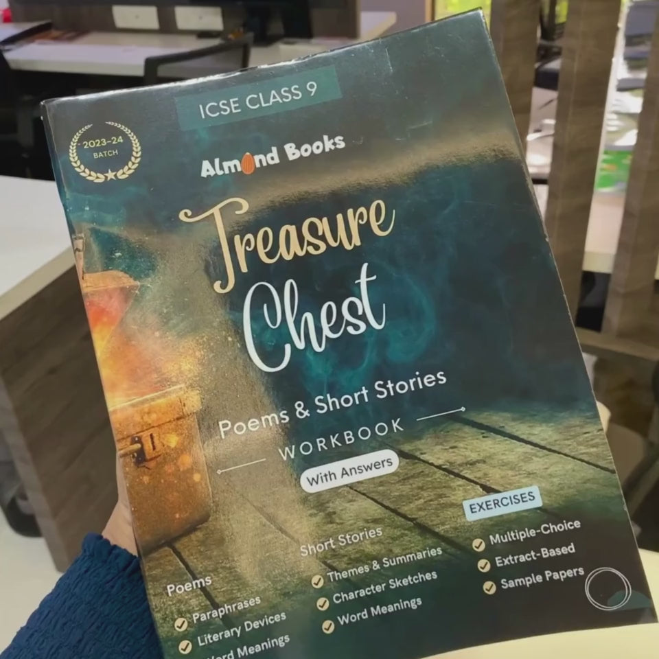 Workbook:　Almond　Short　Stori　Books　Class　Chest　ICSE　Treasure　Poems