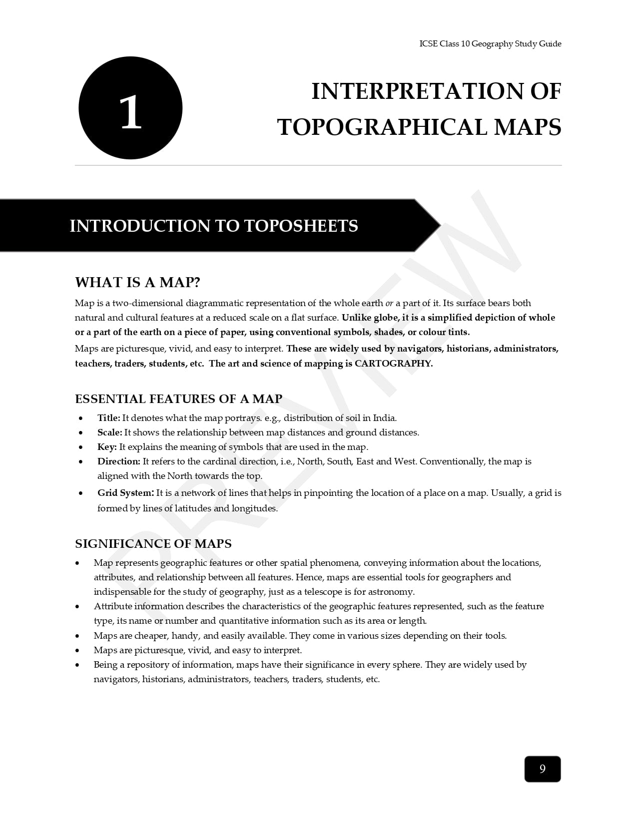 almond books lates ICSE geography practice tests for class 10 