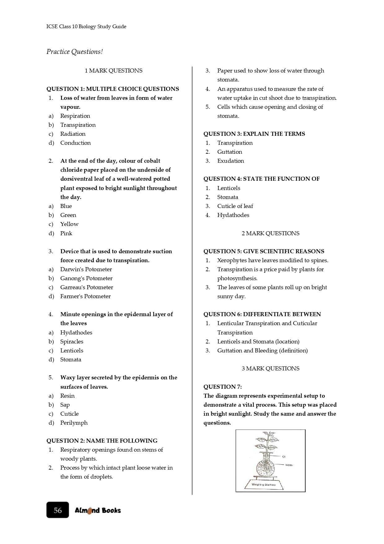 new icse biology class 10 study guide for icse students as per 2024 syllabus 