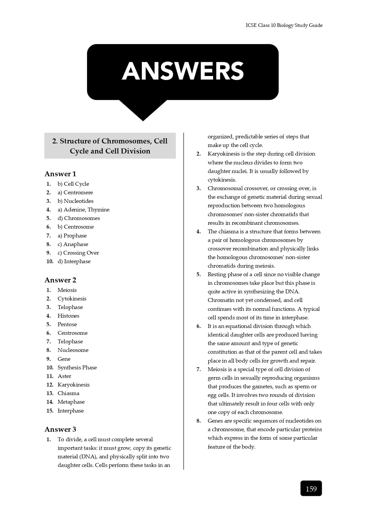 new icse biology study guide for academic year 2024 2023 as per ICSE guidelinse