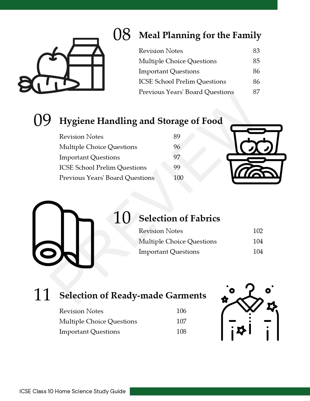 ICSE home science project ideas